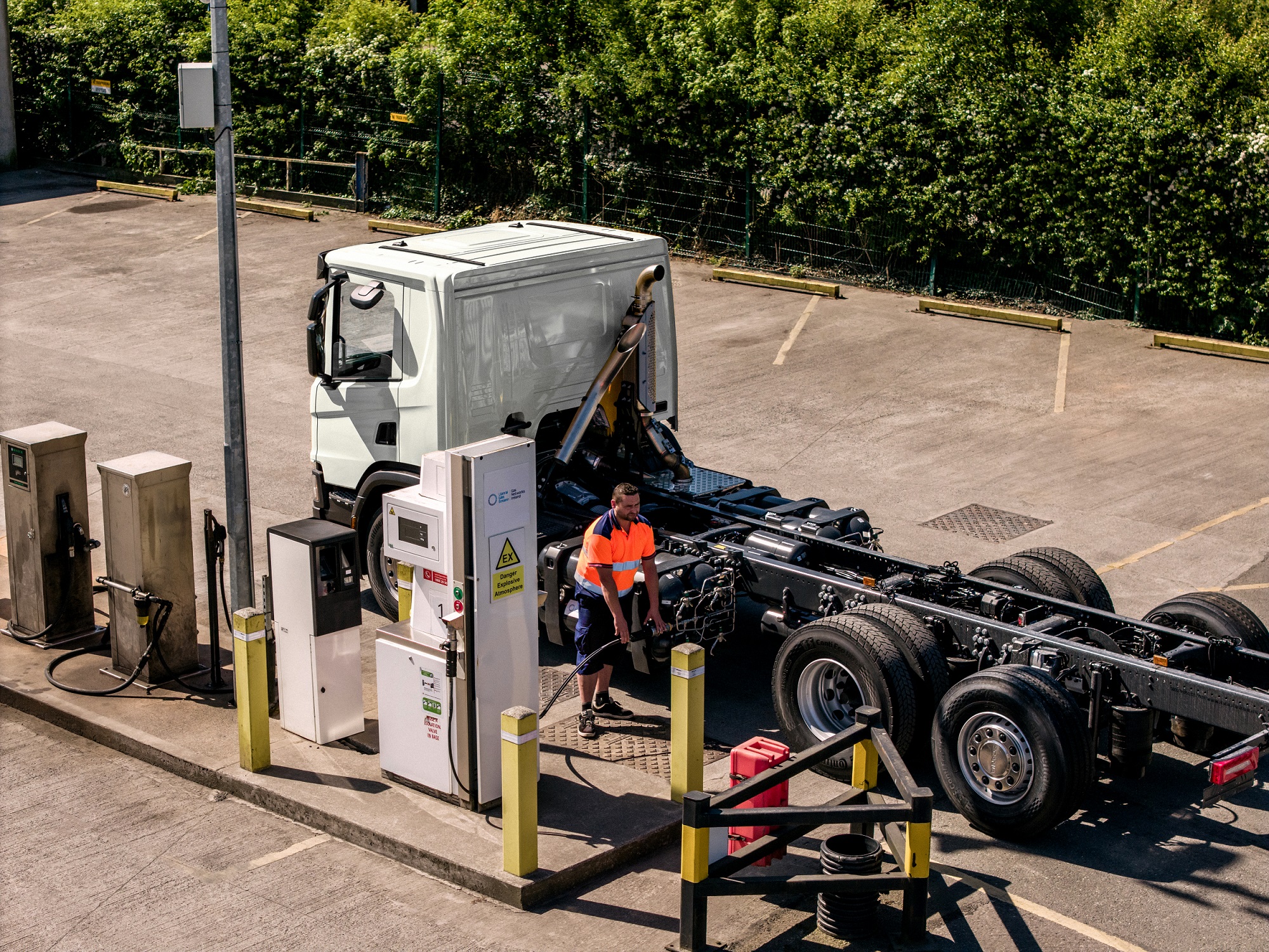 CNG truck
