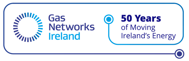 Gas Networks Ireland at 50 logo