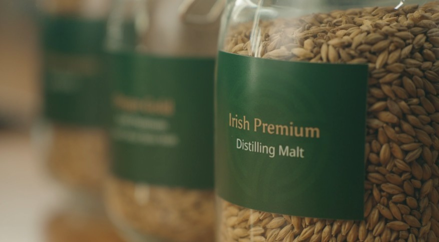 Jar of the premium malt