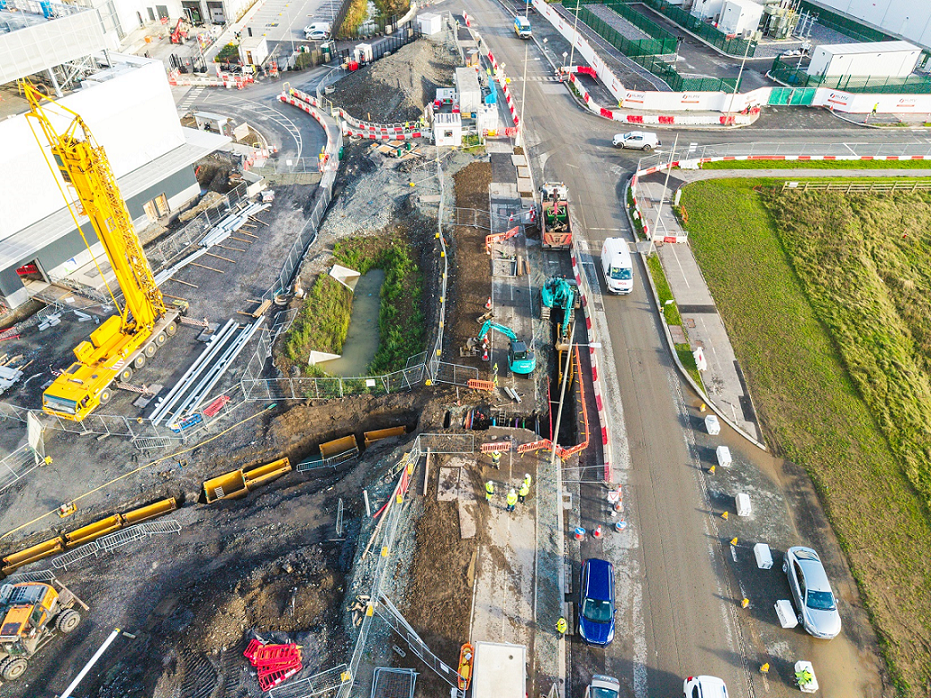 grange castle pipeline project