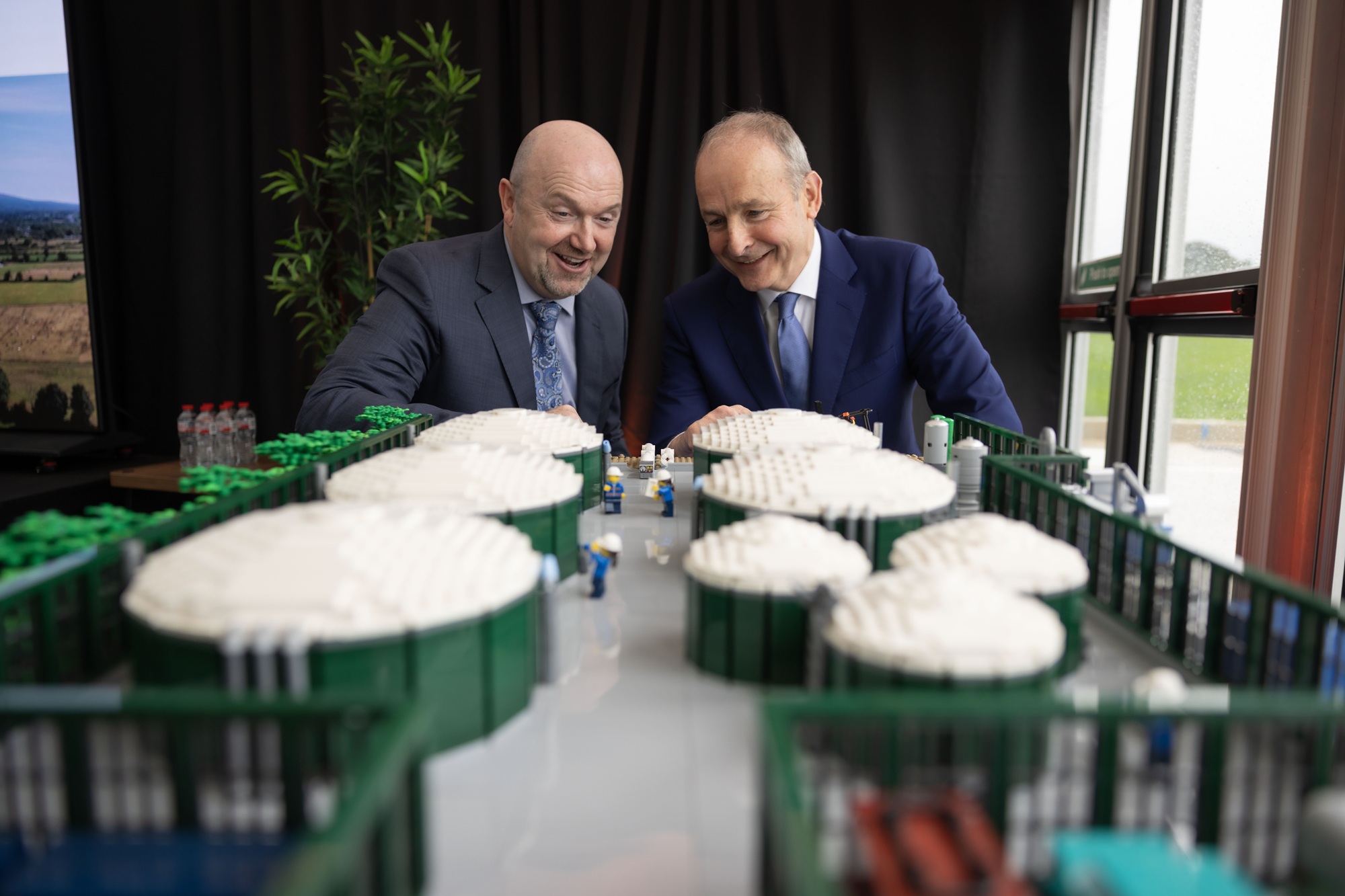 David Kelly and Michael Martin at Mitchelstown CGI